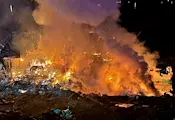 Горящ кораб край Гюргево вдигна на крак русенските служби Горящ кораб край Гюргево вдигна на крак русенските служби