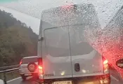 Катастрофа затруднява трафика на АМ "Хемус" Катастрофа затруднява трафика на АМ "Хемус"