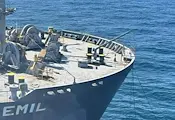 Военни локализираха дрейфащ кораб край нос Шабла Военни локализираха дрейфащ кораб край нос Шабла