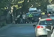 Катастрофа блокира движението по улица „Чипровци“ Катастрофа блокира движението по улица „Чипровци“