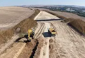 Как напредва строежът на магистралата Русе - Велико Търново Как напредва строежът на магистралата Русе - Велико Търново