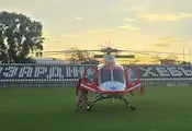 Въздушна линейка транспортира спешно бременна жена от Пазарджик Въздушна линейка транспортира спешно бременна жена от Пазарджик