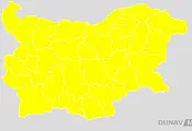 Обявиха жълт код за цяла България Обявиха жълт код за цяла България