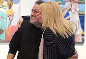 Васил Василев - Зуека откри изложба в София Васил Василев - Зуека откри изложба в София