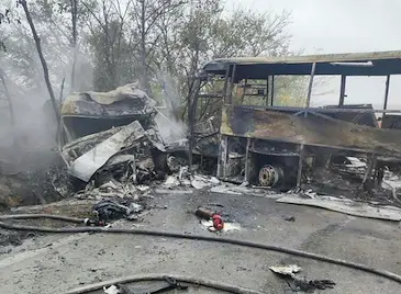 Двамата шофьори на ТИР-овете са загинали край Масларево Двамата шофьори на ТИР-овете са загинали край Масларево